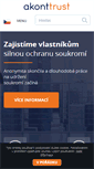 Mobile Screenshot of akont.cz